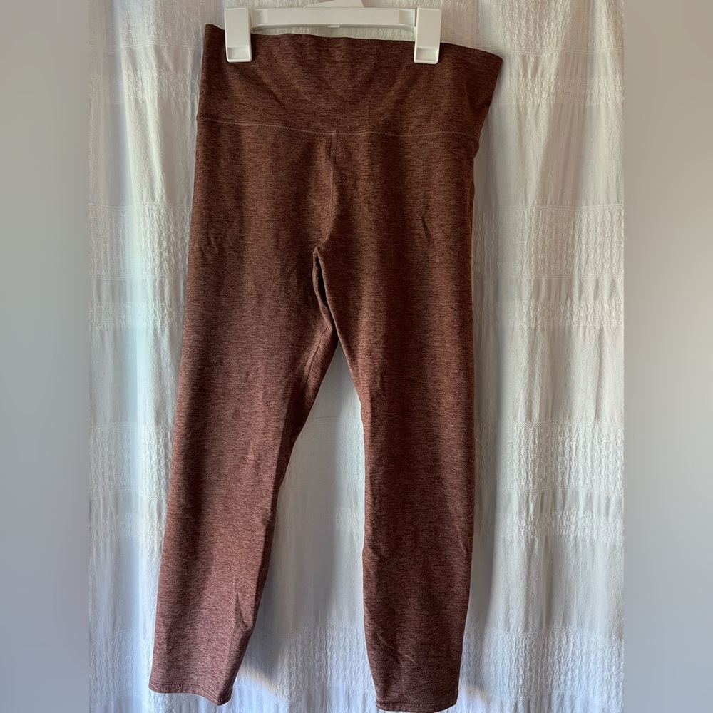Vuori Maroon Heathered leggings